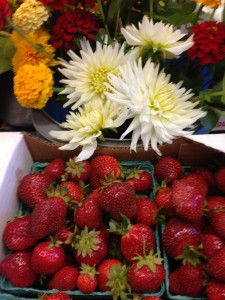 ripe strawberries