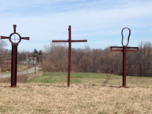 three crosses